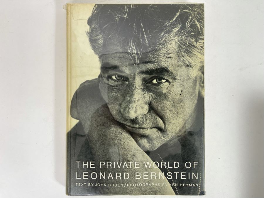 First Edition 1968 Book The Private World Of Leonard Bernstein