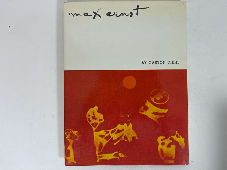 First Edition 1973 Book Max Ernst By Gaston Diehl Crown Publishers New York [Photo 11]