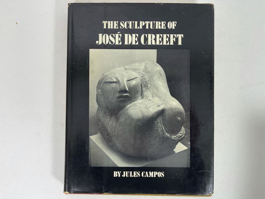 1972 Book The Sculpture Of Jose De Creeft By Jules Campos