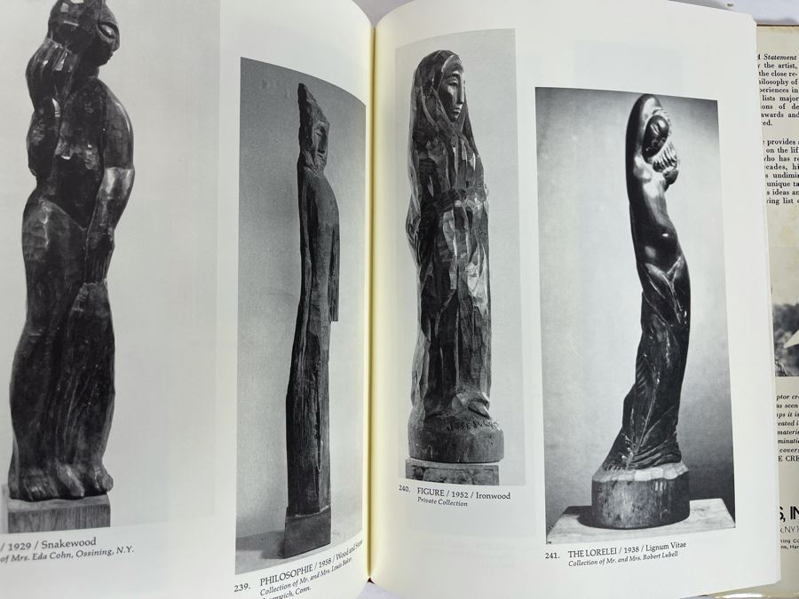 1972 Book The Sculpture Of Jose De Creeft By Jules Campos [Photo 5]