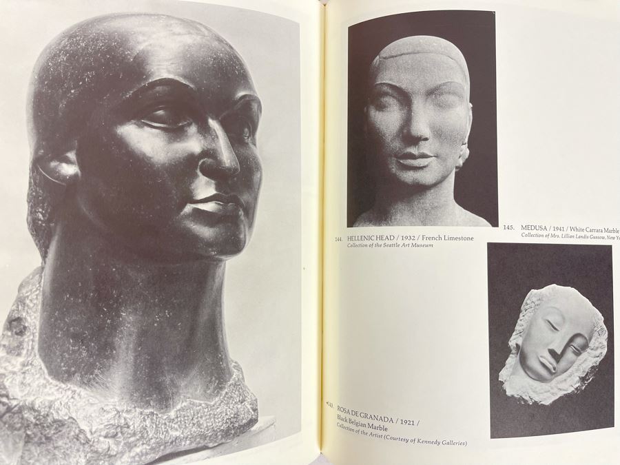 1972 Book The Sculpture Of Jose De Creeft By Jules Campos [Photo 6]