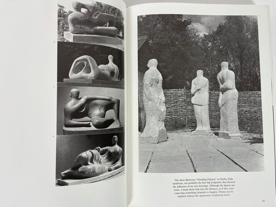 First Edition 1968 Book Henry Moore By John Hedgecoe / Henry Moore With Book Cover [Photo 14]