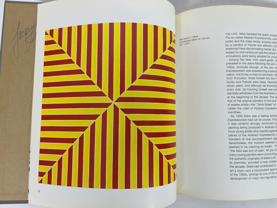 First Edition 1970 Book Frank Stella By William S. Rubin The Museum Of Modern Art New York [Photo 6]