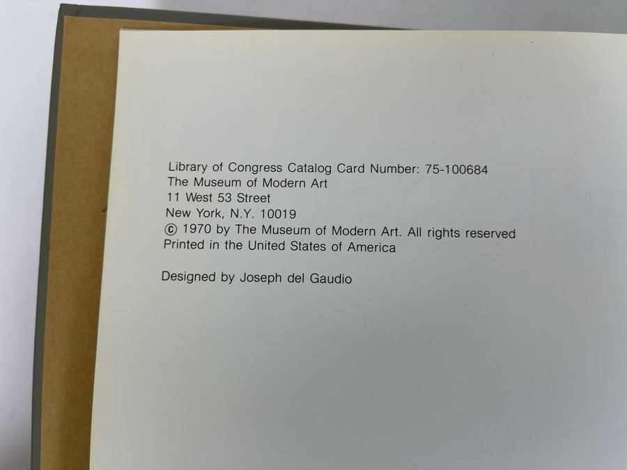 First Edition 1970 Book Frank Stella By William S. Rubin The Museum Of Modern Art New York [Photo 5]