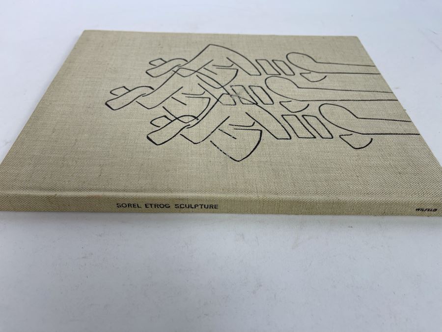 Signed Limited First Edition 1967 Sorel Etrog Sculpture Book Signed By Artist Sorel Etrog [Photo 3]