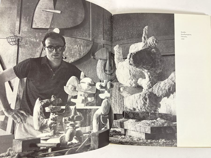 Signed Limited First Edition 1967 Sorel Etrog Sculpture Book Signed By Artist Sorel Etrog [Photo 9]