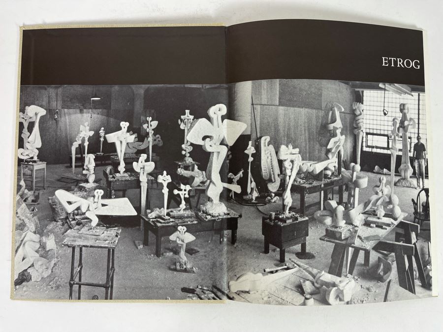 Signed Limited First Edition 1967 Sorel Etrog Sculpture Book Signed By Artist Sorel Etrog [Photo 4]