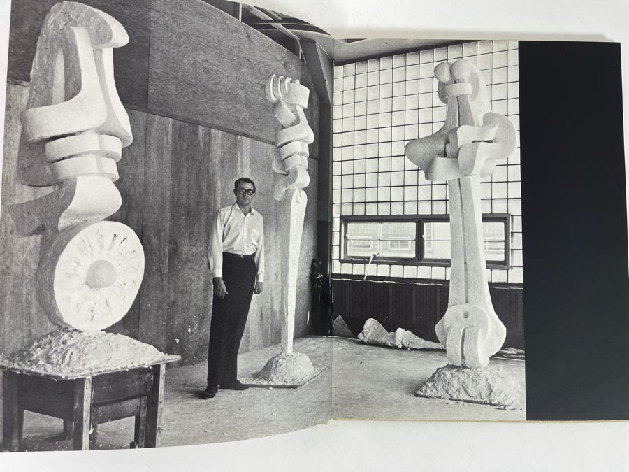 Signed Limited First Edition 1967 Sorel Etrog Sculpture Book Signed By Artist Sorel Etrog [Photo 6]