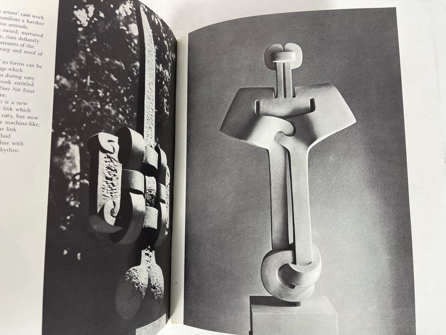 Signed Limited First Edition 1967 Sorel Etrog Sculpture Book Signed By Artist Sorel Etrog [Photo 12]