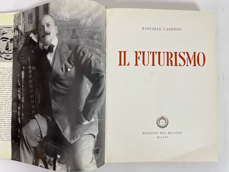 Il Futurismo - Raffale Carrieri Edizioni Del Milione Milano Book [Photo 2]