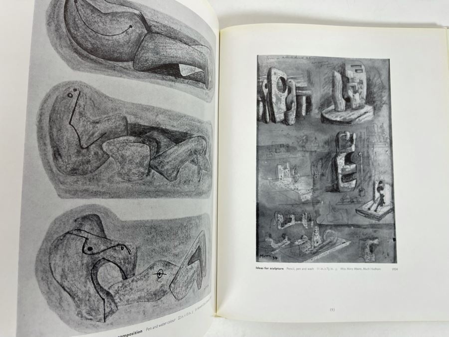 Henry Moore Volume One Sculptures And Drawings 1921-1948 London Percy Lund, Humphries & Company Ltd A. Zwemmer [Photo 8]