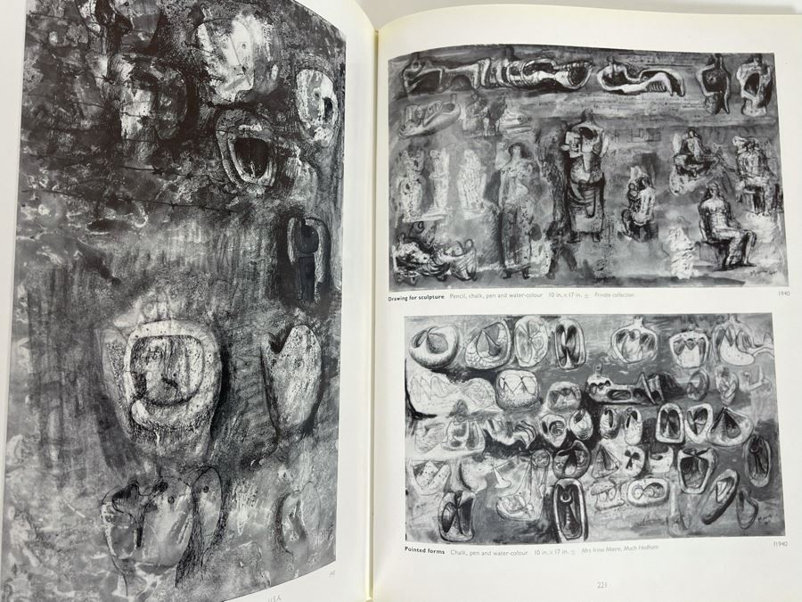 Henry Moore Volume One Sculptures And Drawings 1921-1948 London Percy Lund, Humphries & Company Ltd A. Zwemmer [Photo 6]