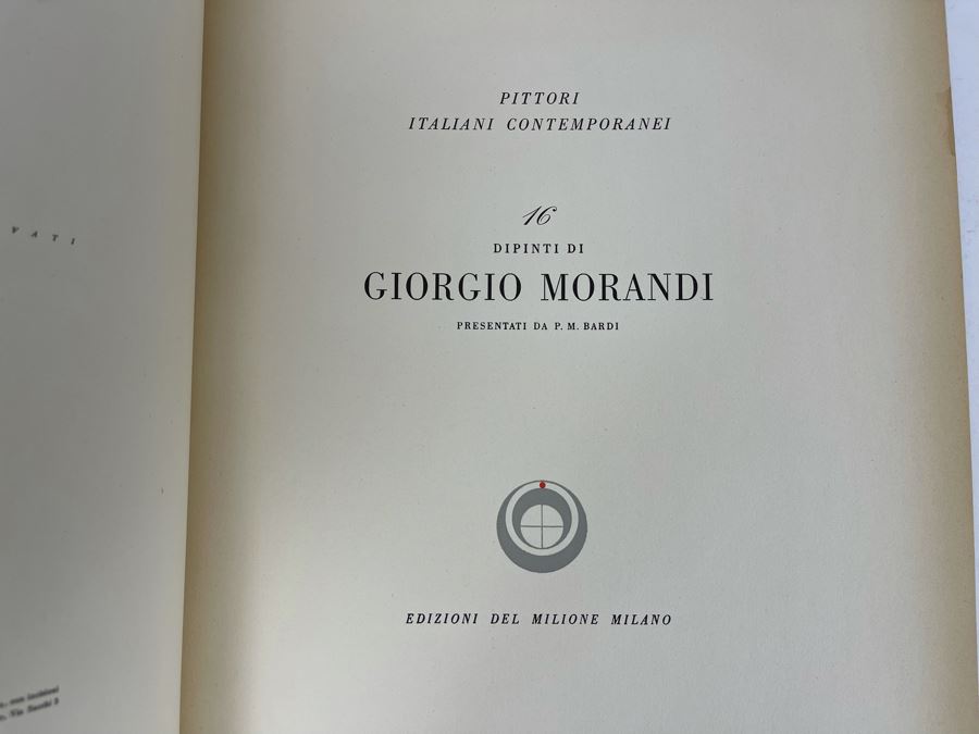 1957 16 Dipinti Di Giorgio Morandi Book Edizioni Del Milione Milano [Photo 4]