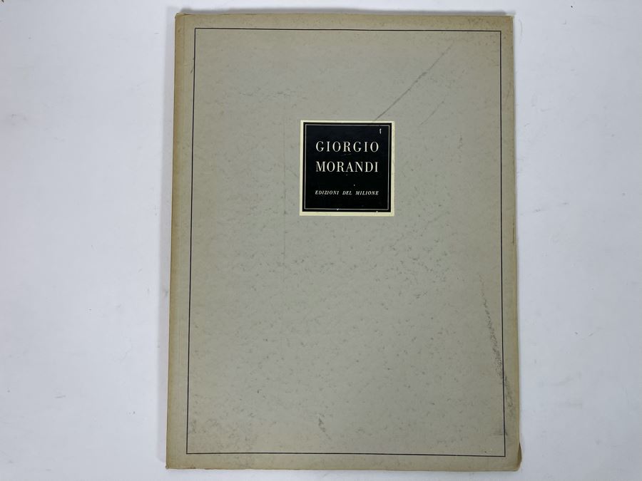 1957 16 Dipinti Di Giorgio Morandi Book Edizioni Del Milione Milano