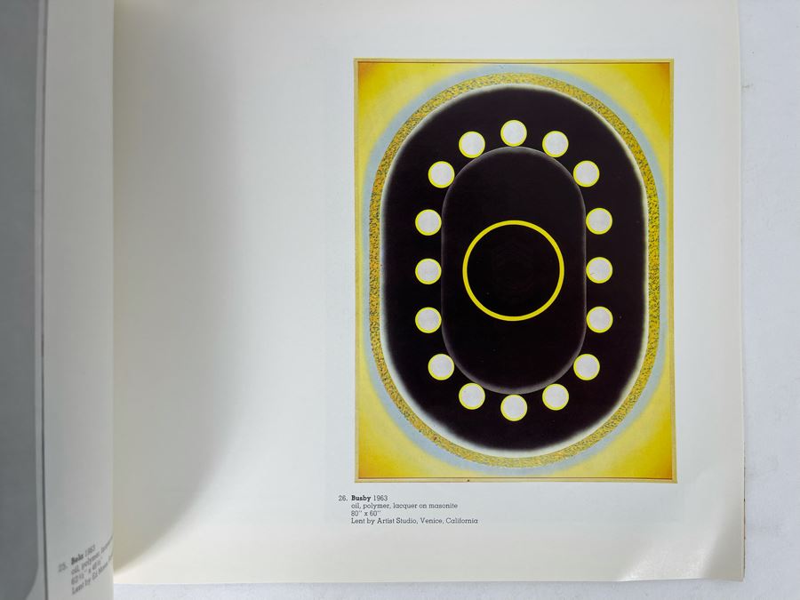 Original 1968 First Edition Billy Al Bengston Los Angeles County Museum Of Art Exhibition Catalog Book By James Monte Designed By Ed Ruscha Featuring Sandpaper Cover [Photo 12]