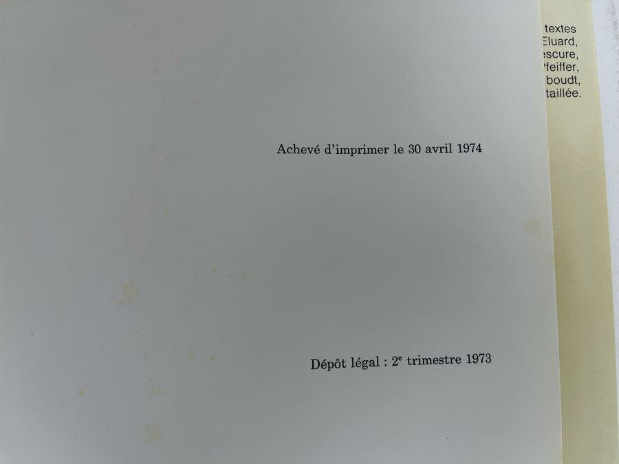 First Edition Book Ceramiques De Miro Et Artigas Maeght Editeur [Photo 15]