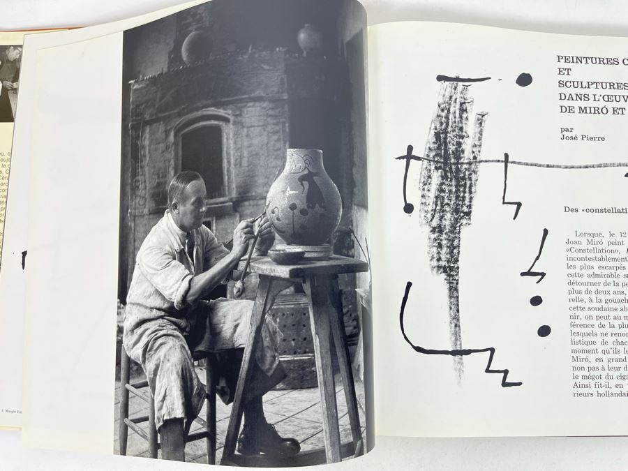 First Edition Book Ceramiques De Miro Et Artigas Maeght Editeur [Photo 5]