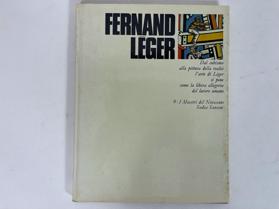 First Edition 1969 Book Fernand Leger By Andre Verdet [Photo 2]