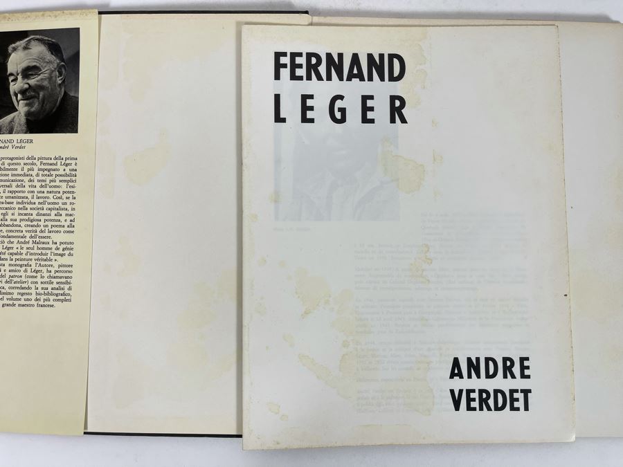 First Edition 1969 Book Fernand Leger By Andre Verdet [Photo 3]