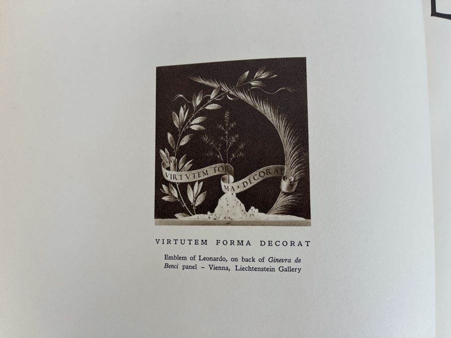 First Edition 1956 Book Leonardo Da Vinci Reynal & Company NY [Photo 5]