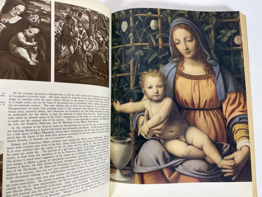 First Edition 1956 Book Leonardo Da Vinci Reynal & Company NY [Photo 11]