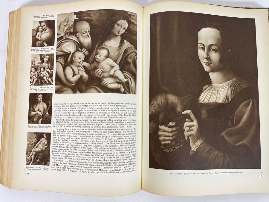 First Edition 1956 Book Leonardo Da Vinci Reynal & Company NY [Photo 12]