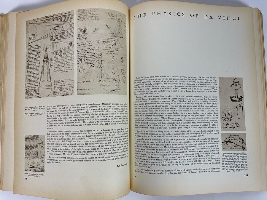 First Edition 1956 Book Leonardo Da Vinci Reynal & Company NY [Photo 9]