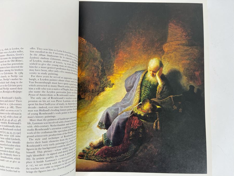1968 Book Rembrandt Paintings By Horst Gerson An Artabras Book [Photo 9]