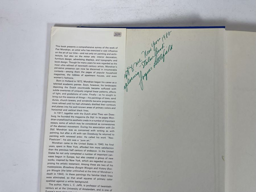 Piet Mondrian Art Book By Hans L.C. Jaffe Harry Abrams Book [Photo 2]