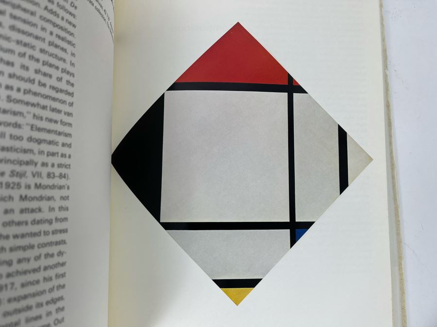 Piet Mondrian Art Book By Hans L.C. Jaffe Harry Abrams Book [Photo 7]