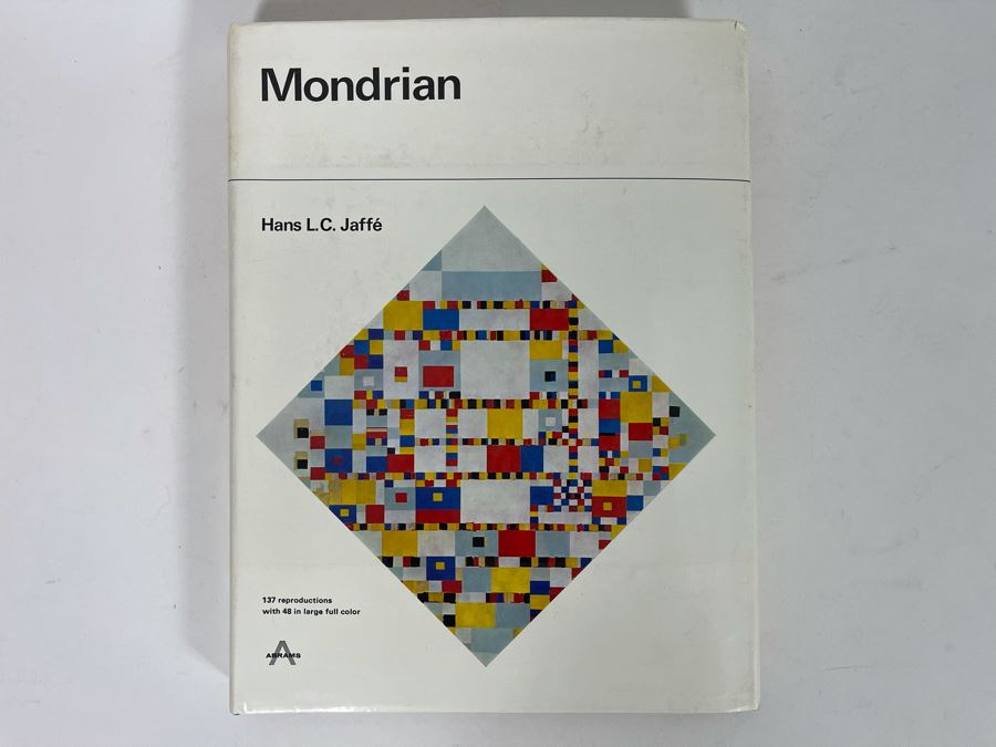 Piet Mondrian Art Book By Hans L.C. Jaffe Harry Abrams Book [Photo 1]
