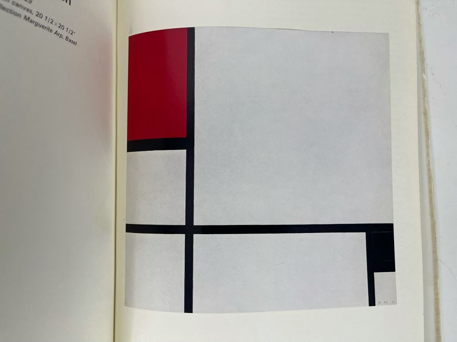 Piet Mondrian Art Book By Hans L.C. Jaffe Harry Abrams Book [Photo 6]