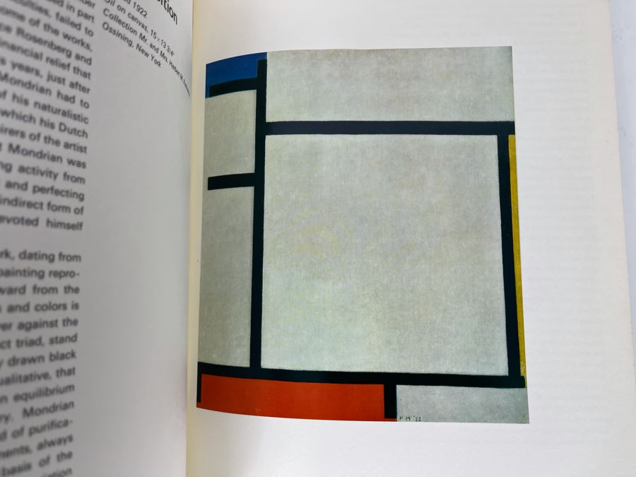 Piet Mondrian Art Book By Hans L.C. Jaffe Harry Abrams Book [Photo 8]