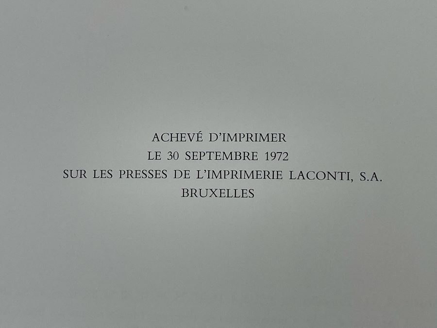 1972 Book Magritte Poete Visible Bruxelles [Photo 7]