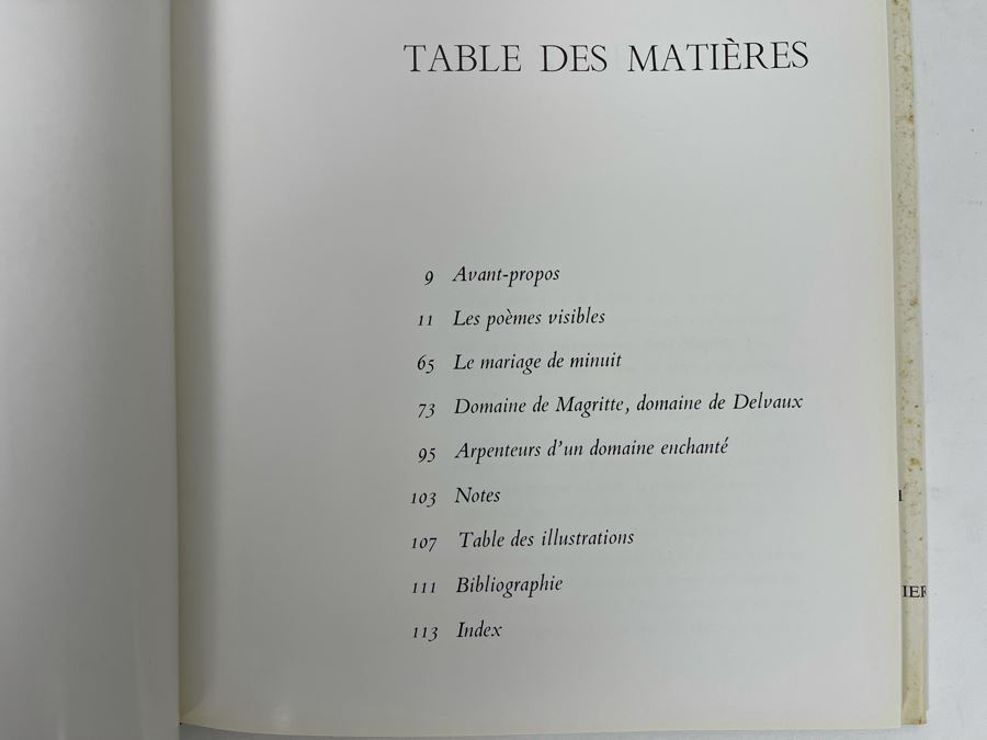1972 Book Magritte Poete Visible Bruxelles [Photo 4]