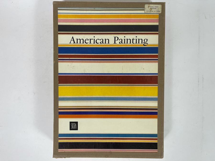 Special First Edition Two-Volume Set 1969 American Painting The 20th Century Books [Photo 2]