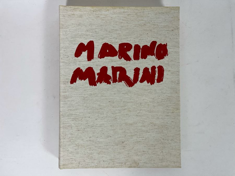 1970 Marino Marini Complete Works Book Tudor Publishing [Photo 1]