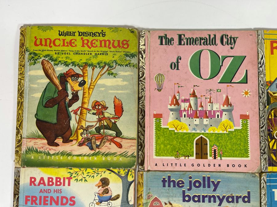 Collection Of 12 Children's Books Mainly Little Golden Books [Photo 2]