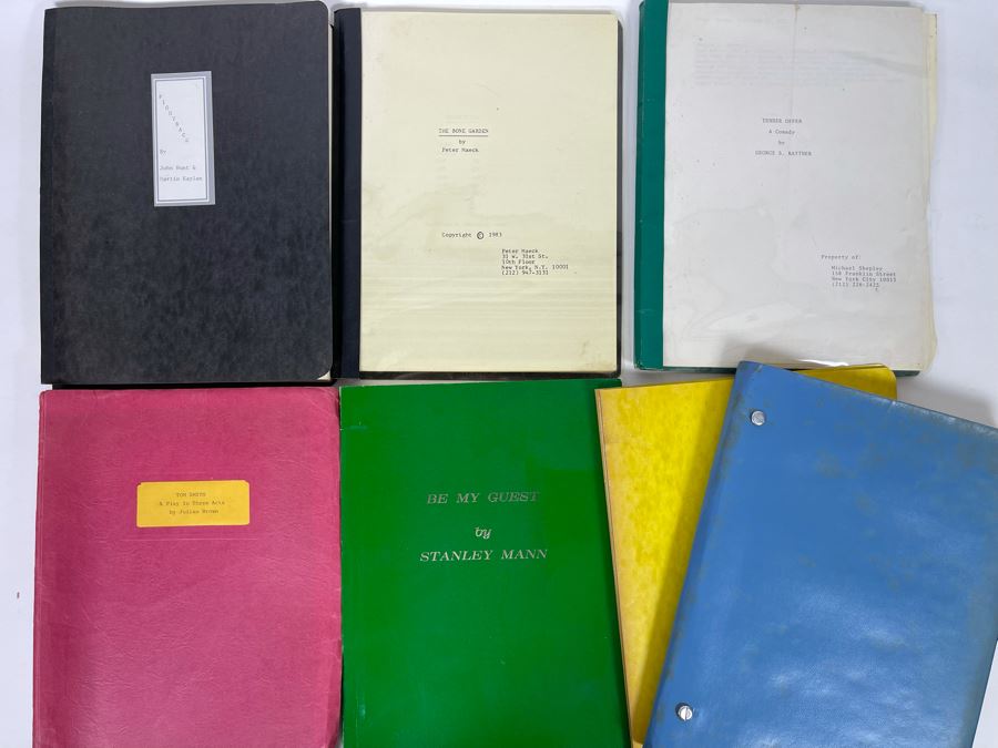 Collection Of Various Plays Theatre Movie Scripts
