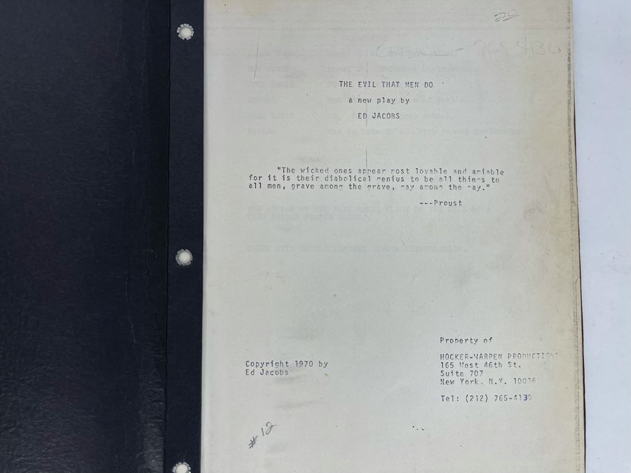 Collection Of Various Plays Theatre Movie Scripts [Photo 7]