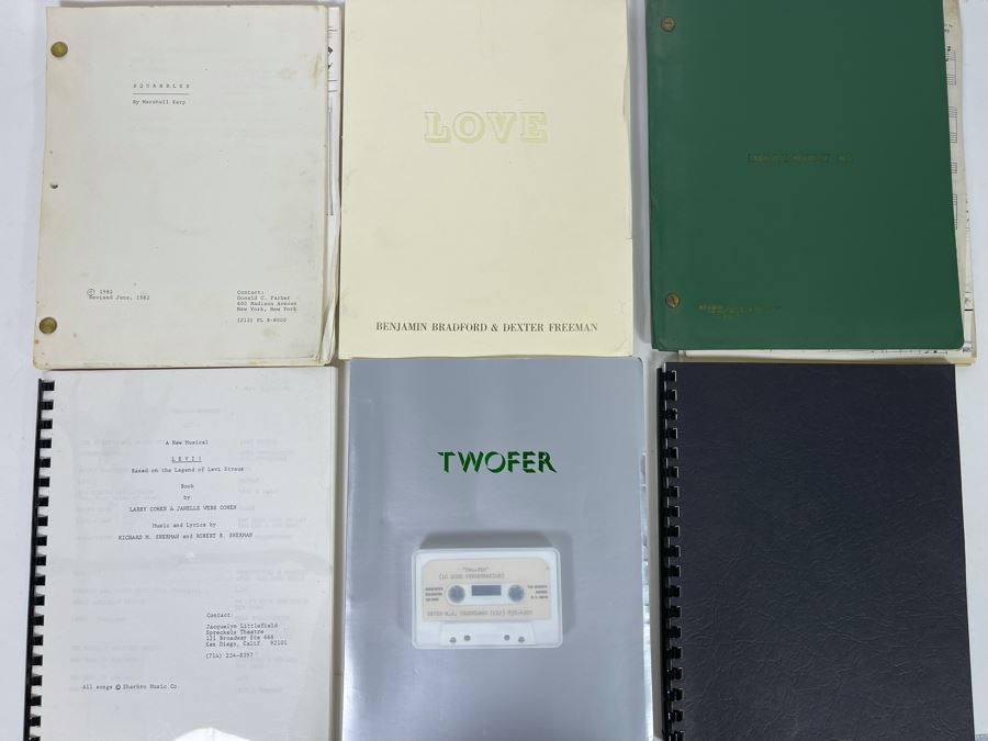 Collection Of Various Plays Theatre Movie Scripts [Photo 1]