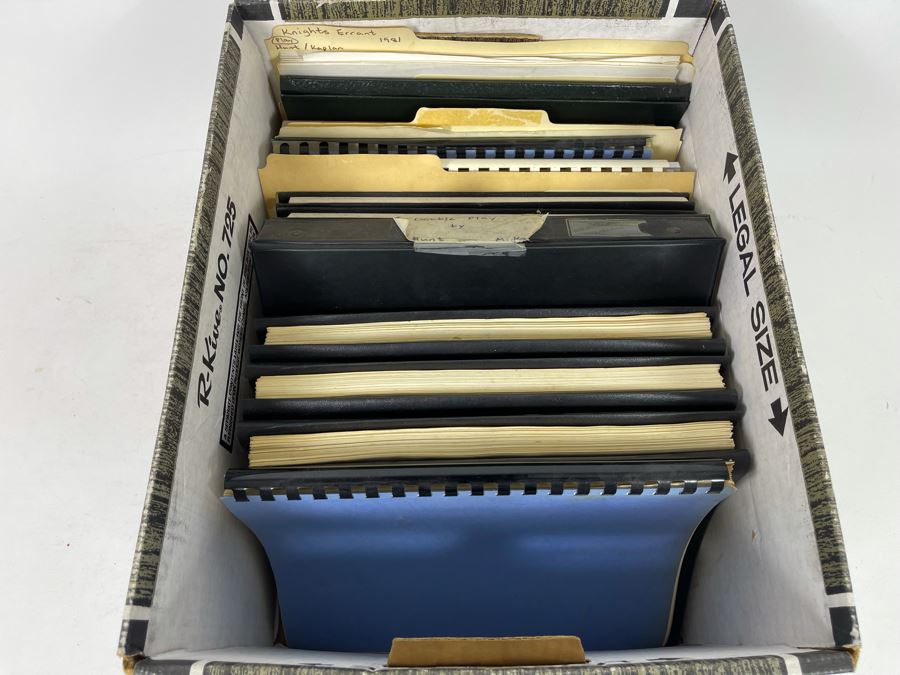 Box Of Various Plays Theatre Movie Scripts [Photo 2]