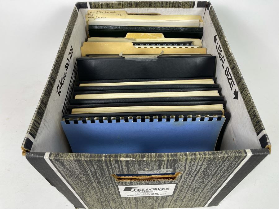 Box Of Various Plays Theatre Movie Scripts [Photo 3]