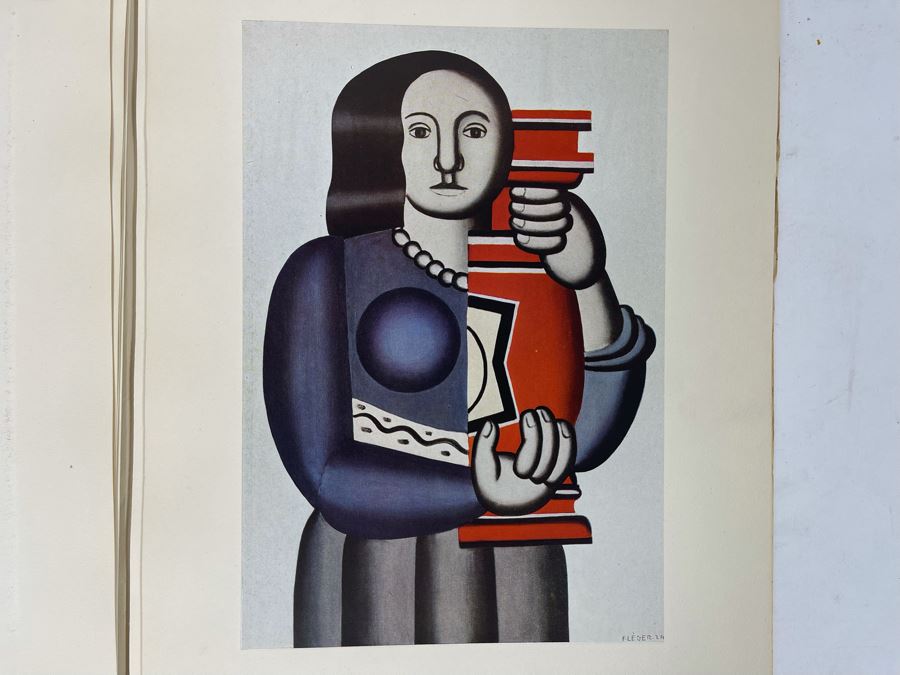 Limited Edition 1948 Fernand Leger Peintures 1911-1948 Les Editions Du Chene Paris Book Estimate $100-$300 [Photo 12]