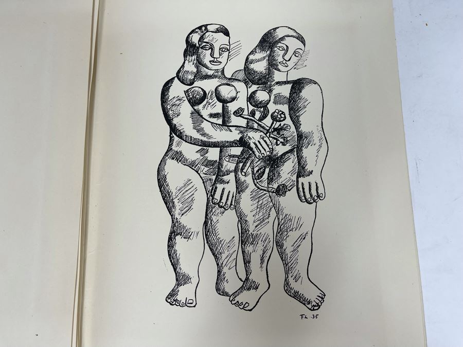 Limited Edition 1948 Fernand Leger Peintures 1911-1948 Les Editions Du Chene Paris Book Estimate $100-$300 [Photo 19]