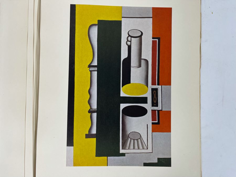 Limited Edition 1948 Fernand Leger Peintures 1911-1948 Les Editions Du Chene Paris Book Estimate $100-$300 [Photo 13]