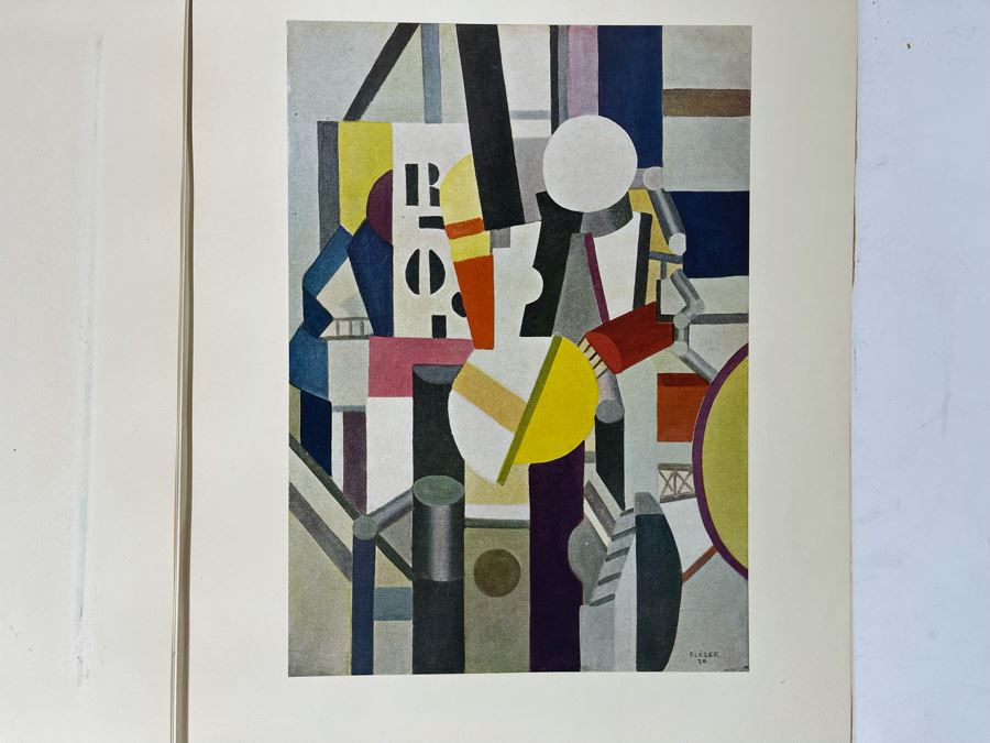 Limited Edition 1948 Fernand Leger Peintures 1911-1948 Les Editions Du Chene Paris Book Estimate $100-$300 [Photo 9]