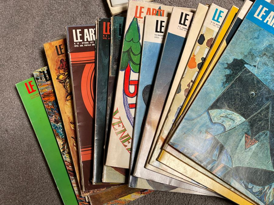 Last Minute Add - Large Collection Of Art Magazines Including Le Arti, Art Forum, Arts Magazine And Art News From 1960s -1970s [Photo 6]
