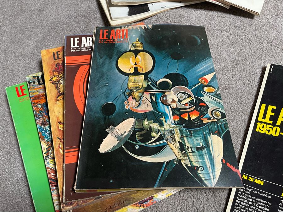 Last Minute Add - Large Collection Of Art Magazines Including Le Arti, Art Forum, Arts Magazine And Art News From 1960s -1970s [Photo 13]