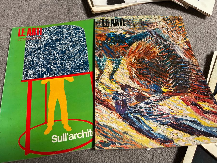 Last Minute Add - Large Collection Of Art Magazines Including Le Arti, Art Forum, Arts Magazine And Art News From 1960s -1970s [Photo 16]